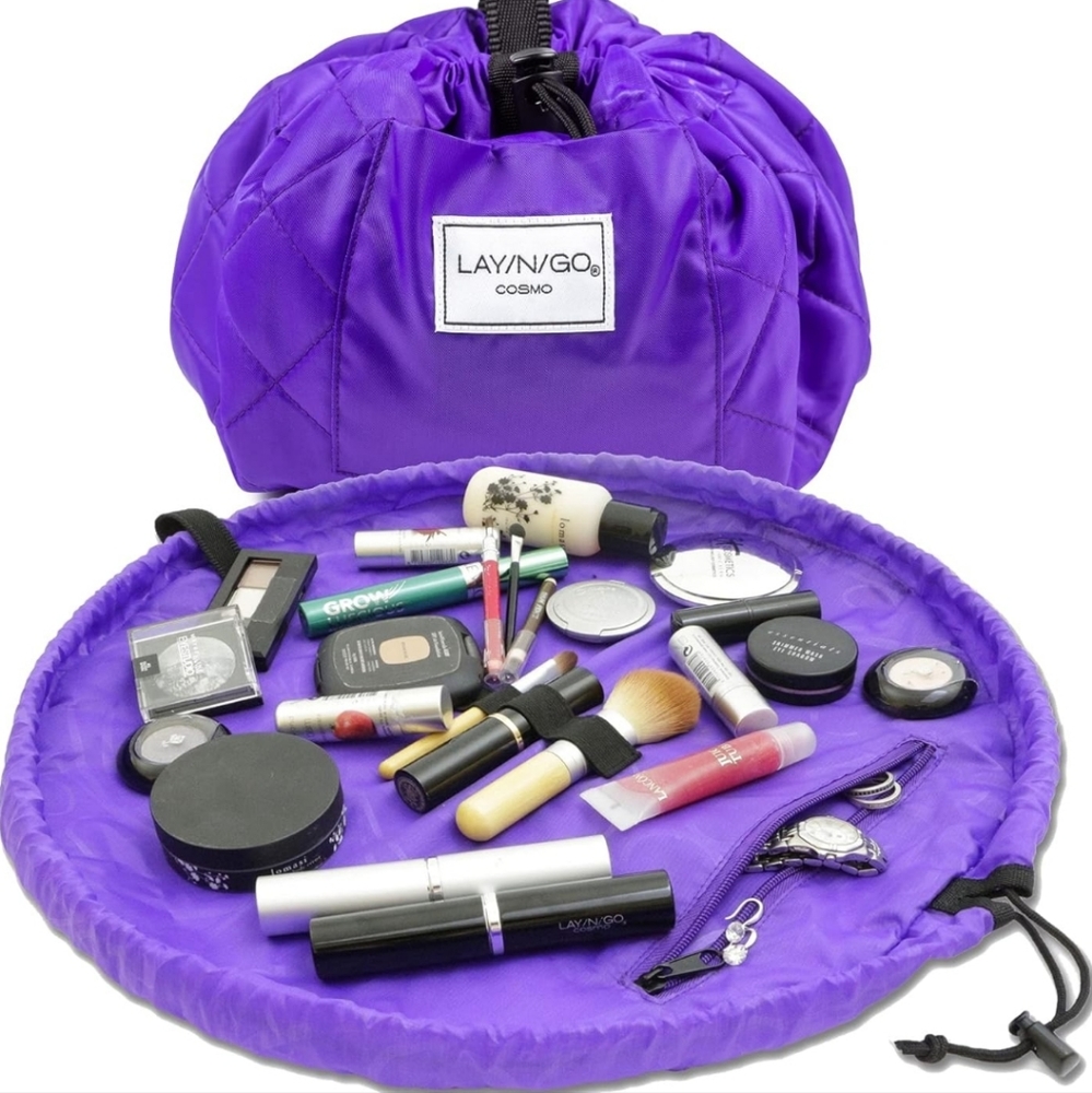NWT Lay/N/Go Cosmo washable cosmetic organizer.